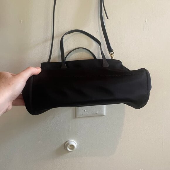 Kate Spade Blake Avenue Loden Nylon Crossbody Handbag Black Purse - Picture 8 of 12